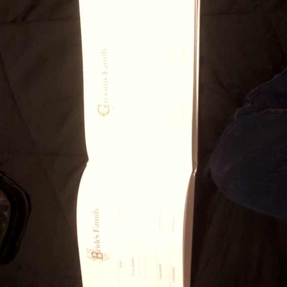 Wedding Guest Sign-In Book, by Hortense B. Hewitt Co. - Picture 4 of 5